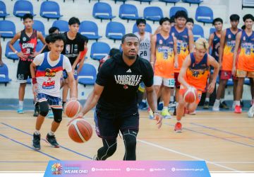 Kanhi NBA players nanudlo sa basketball clinic sa DavNor