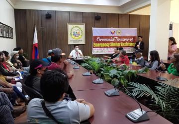 Emergency Shelter Assistance gitunol sa mga OFWs ug biktima sa kalamidad