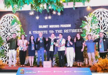 VG Clarice, miila sa mga retirees isip lig-ong haligi sa probinsya