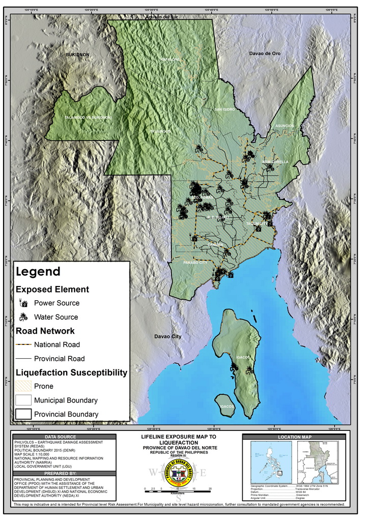 lifeline exposure liquefaction